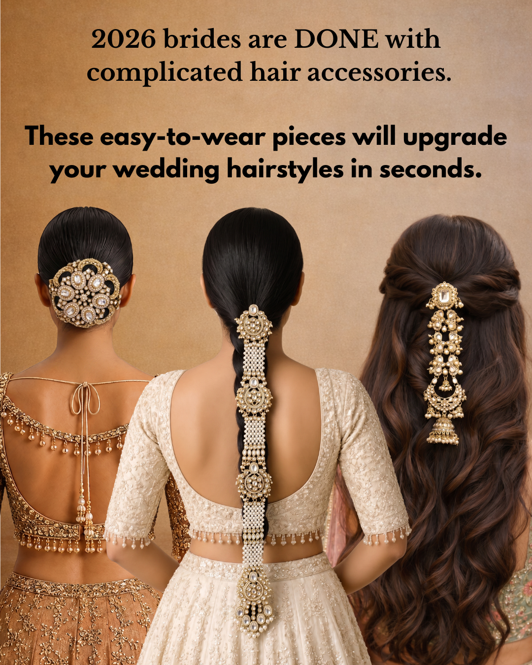 Easy Bridal Hair Accessories for 2026 Weddings: The New Trend Brides Abroad Are Loving