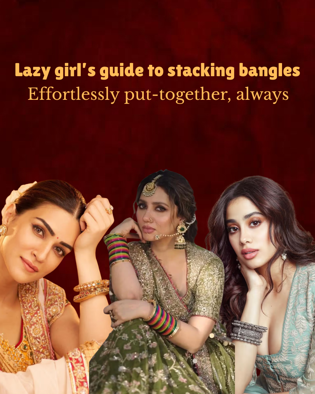 The Lazy Girl’s Guide to Styling Bangle Stacks (For Every Outfit)