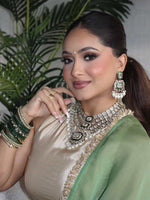 Anaya Layered Necklace Set - Green