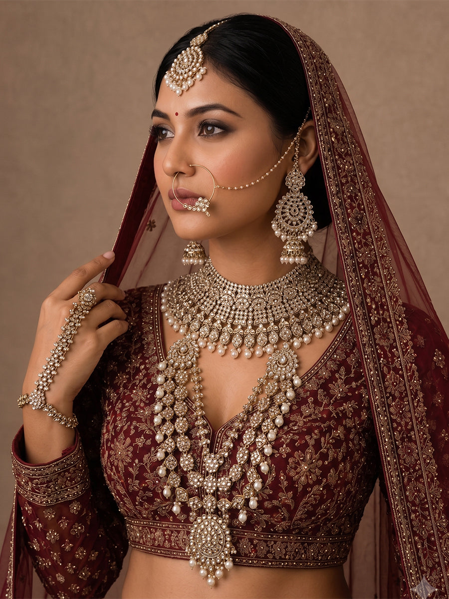 Saanvi Bridal Set - Gold