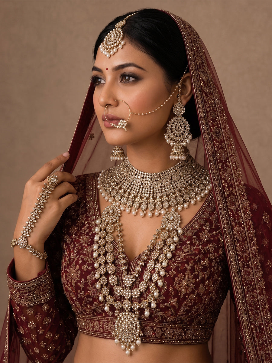 Saanvi Bridal Set - Gold