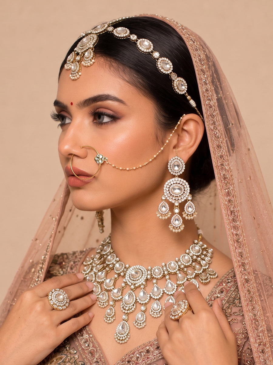 Maya Bridal Set-White