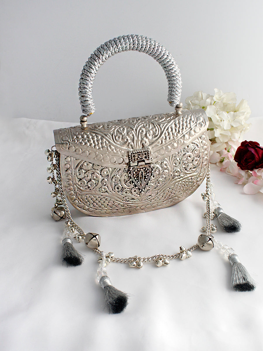 Amishi Bag-Silver
