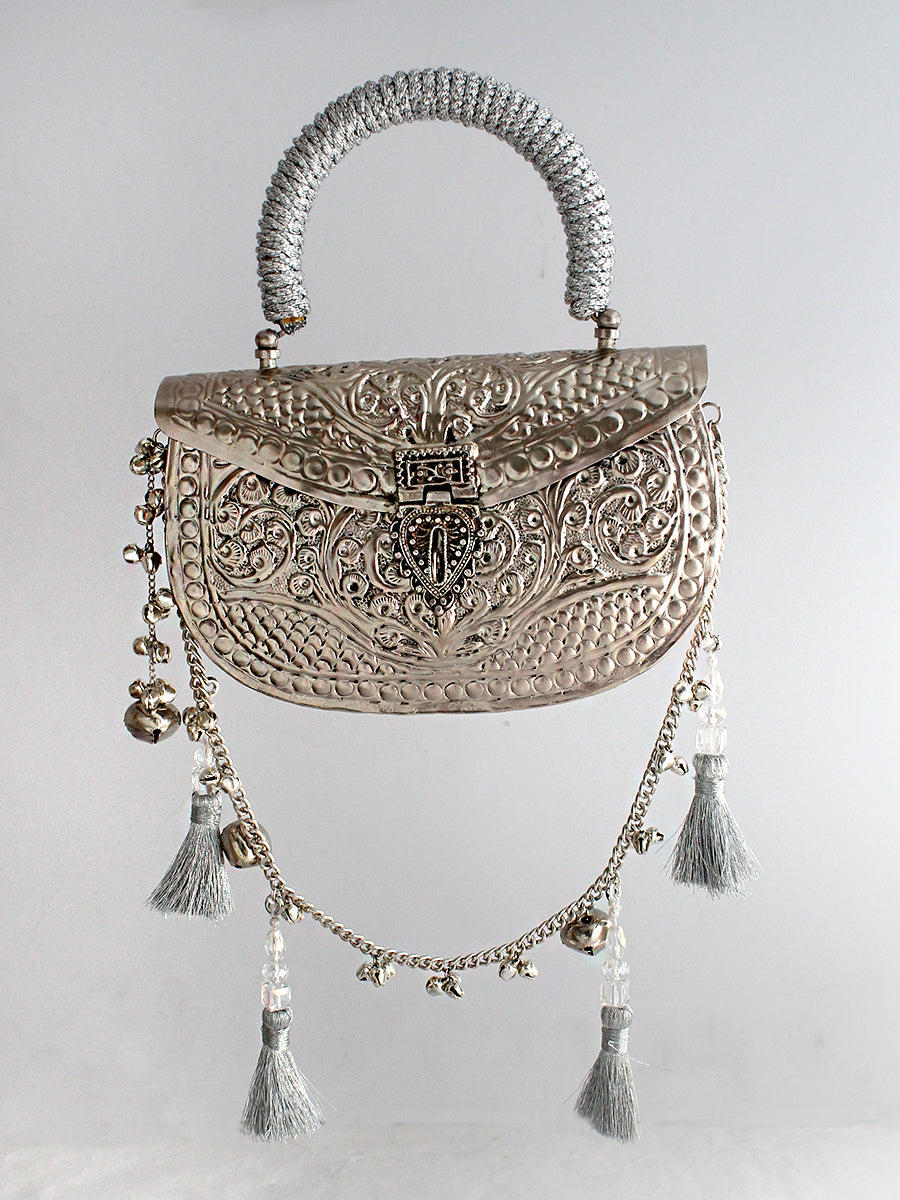 Amishi Bag-Silver