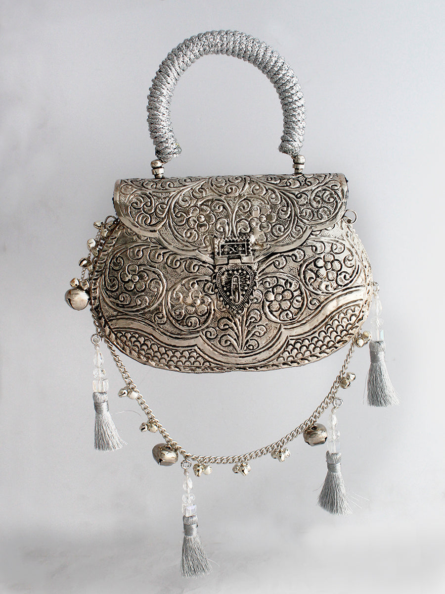Nikisha Bag-Silver