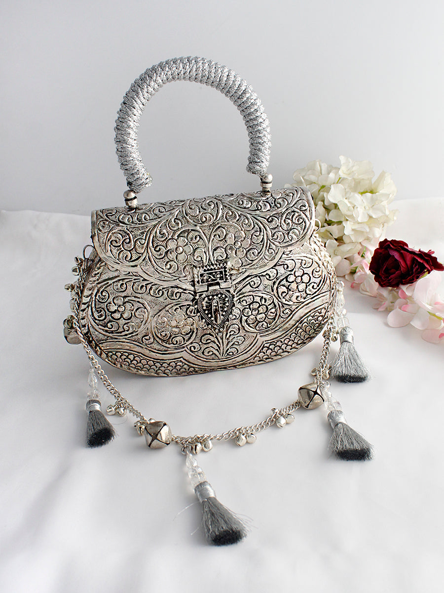 Nikisha Bag-Silver