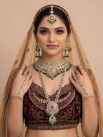 Poorva Bridal Set-Green