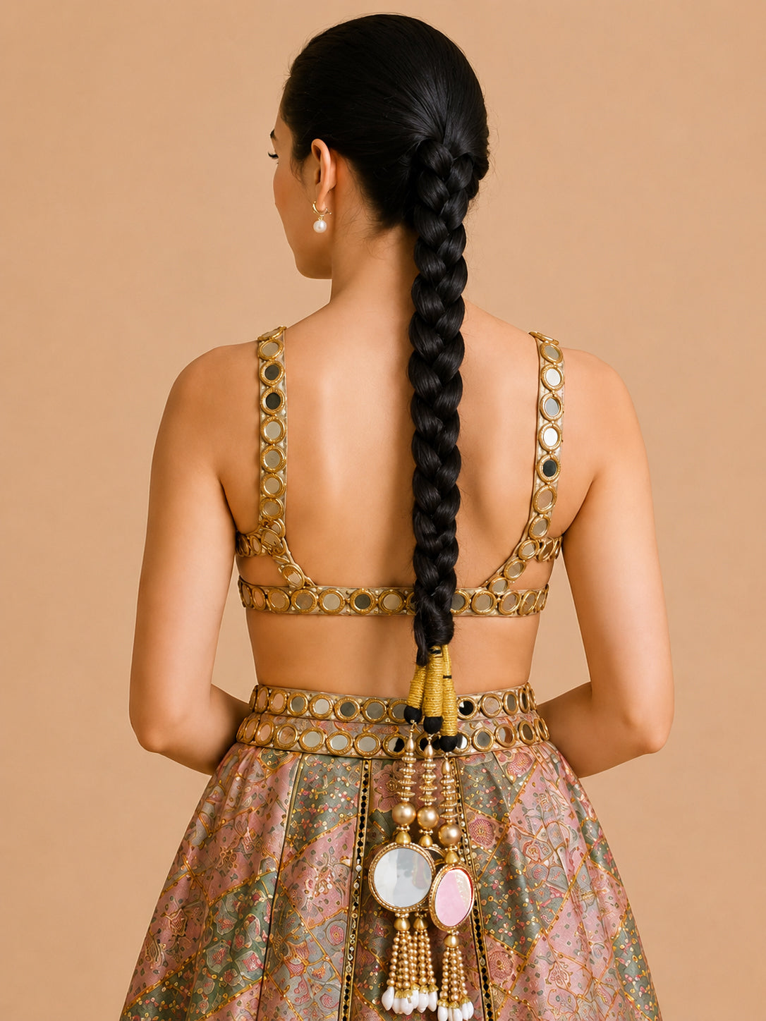 Sehar Paranda / Parandi Hair Accessory - Gold