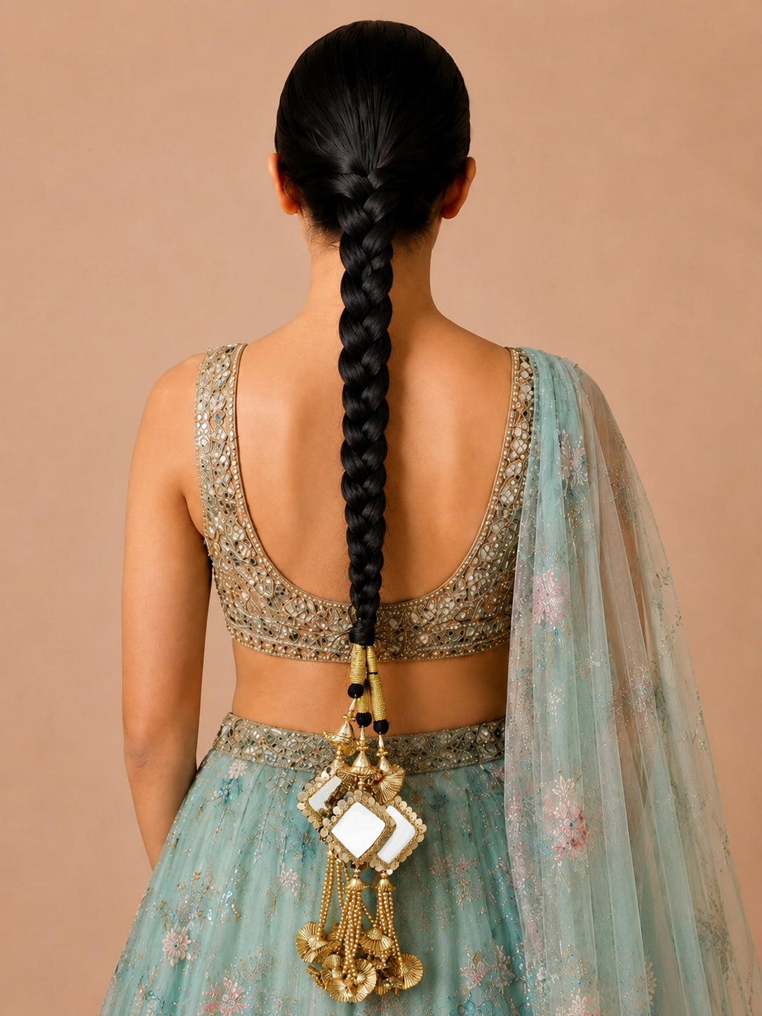 Rasika Paranda / Parandi Hair Accessory - Gold
