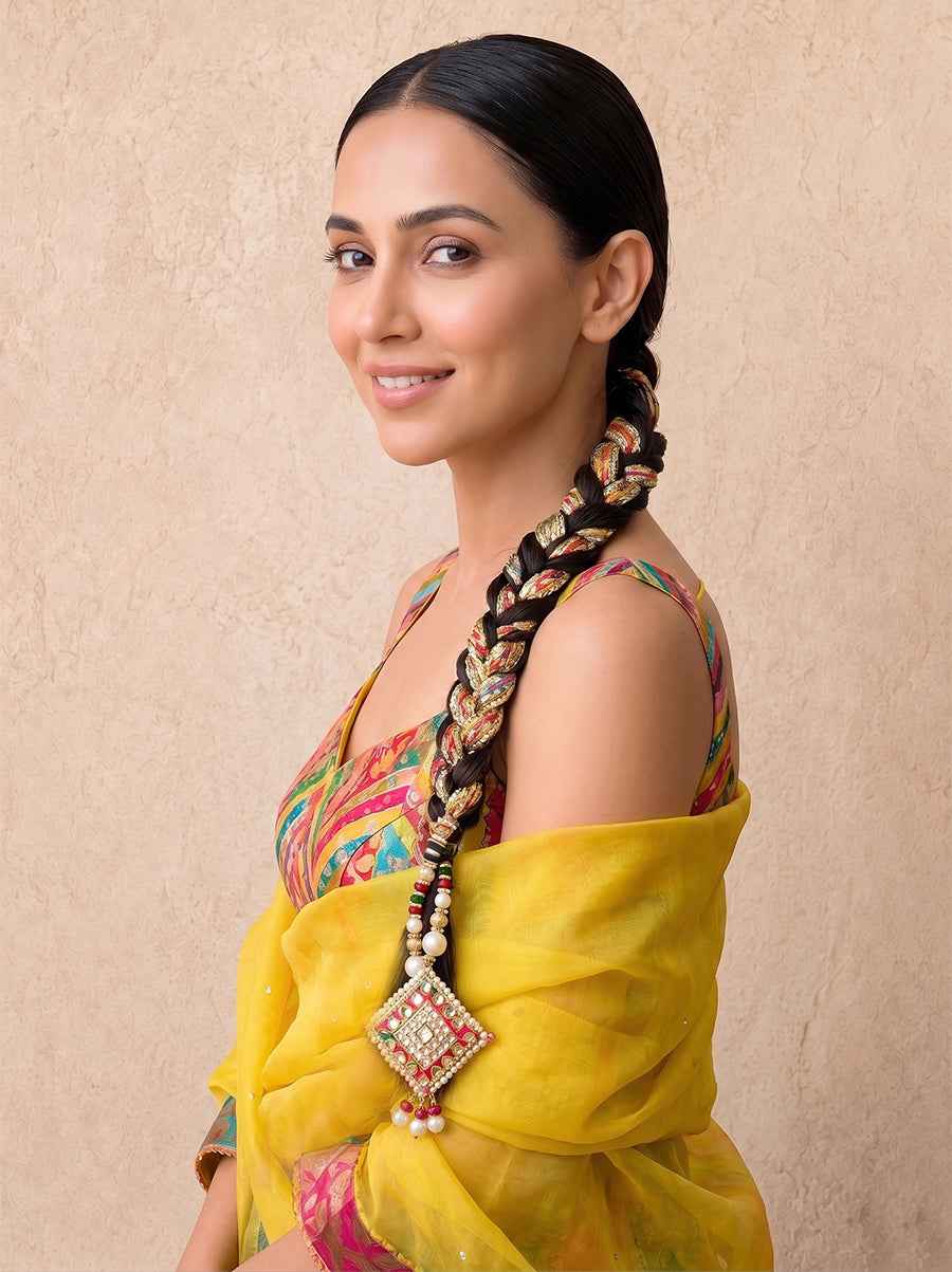 Archita Parandi / Paranda Colorful Punjabi Parandi | Ships Worldwide-Multicolor