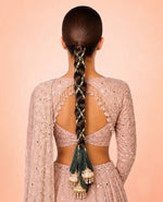 Navira Wrap ParandaDecorative Punjabi Parandi for Festive Styling-Green