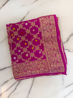 Dhruvi Dupatta - Hot Pink