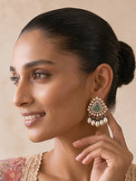 Vanika Earrings- Pastel Blue
