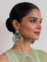 Areeka Earrings-Green