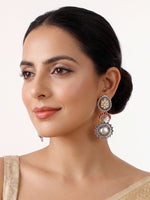 Sreeti Earrings-Hot Pink