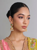 Tanishi Jhumki Earrings MULTICOLOR