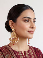 Tanishri Earrings-Hot Pink