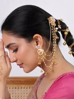 Pranali Stud Earrings with Earchain