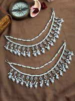 Tamanna Ear Chain-Silver