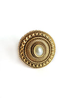 Anusha Ring Statement Finger Rings for Traditional & Modern Wear-Gold