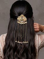 Amoha Hair Bun Pin Bollywood Style Bun Pin for Desi Fashion-Mint Green