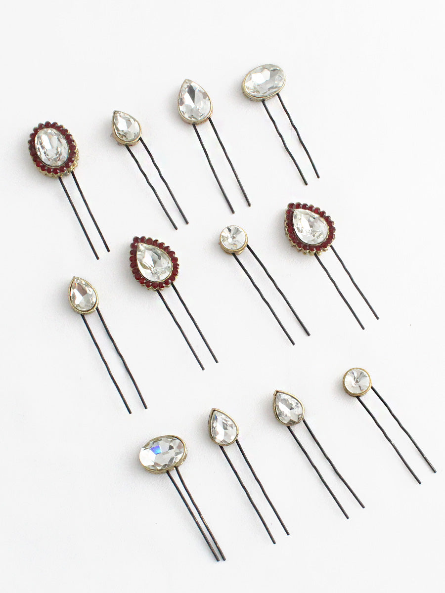 Yana Bun & Braid Hair Accessory-White