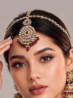 Saanvi Sheeshphool Mathapatti - Maroon