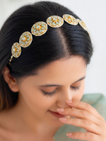 Pushkar Sheeshphool Mathapatti-Mint Green