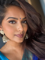 Neeti Jhumki Earrings-Antique Gold