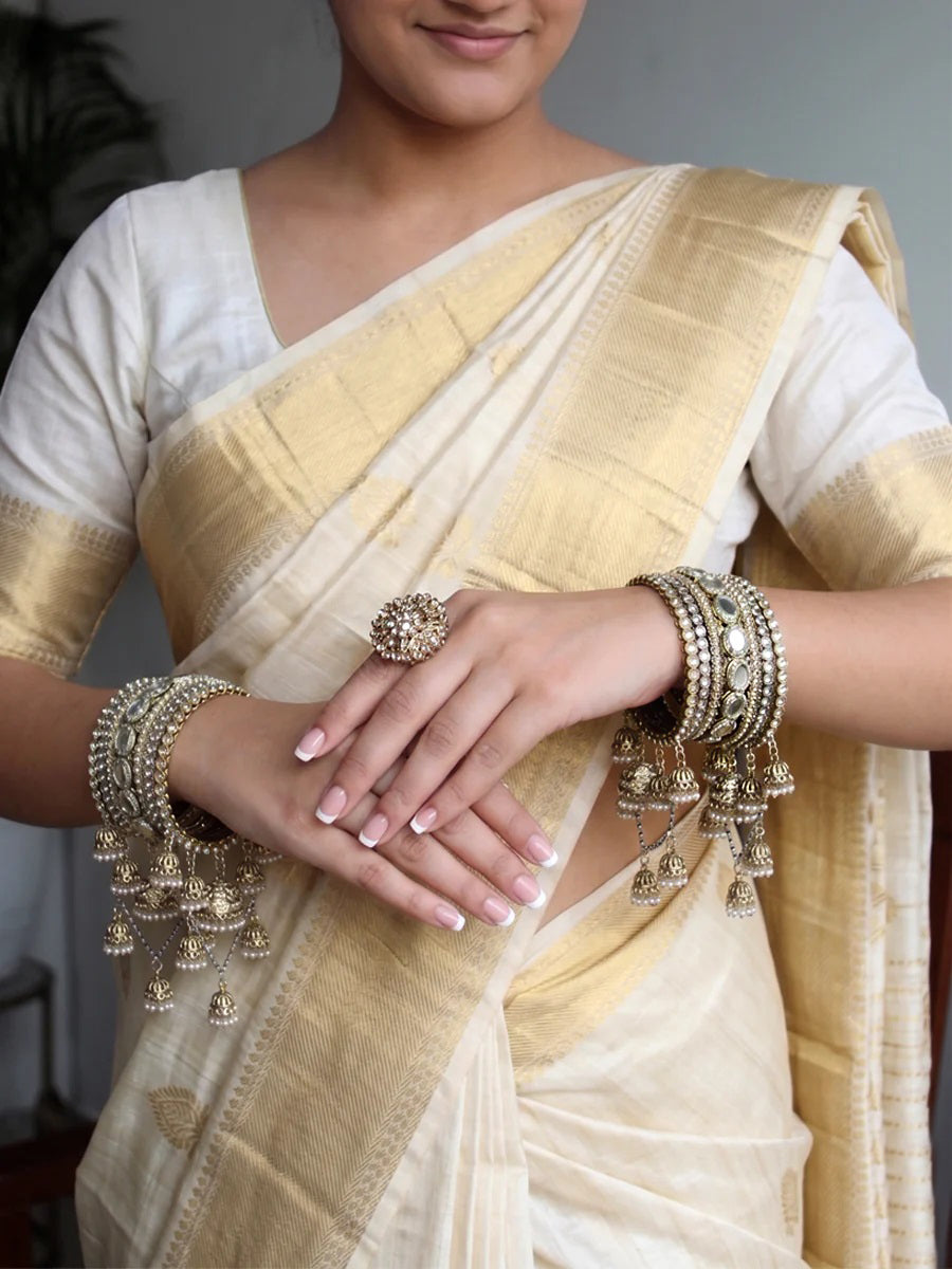 Roshini Mirror Bangle Set / Stack