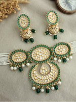 Sialkot Necklace Set-Green