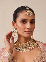 Rajasthan Necklace Set-White