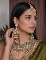 Mitakshi Necklace Set-Gold