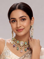 Adhika Necklace Set - Multicolor