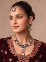 Gulbahar Necklace Set-Multicolor