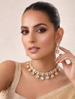 Urvi Necklace Set-White