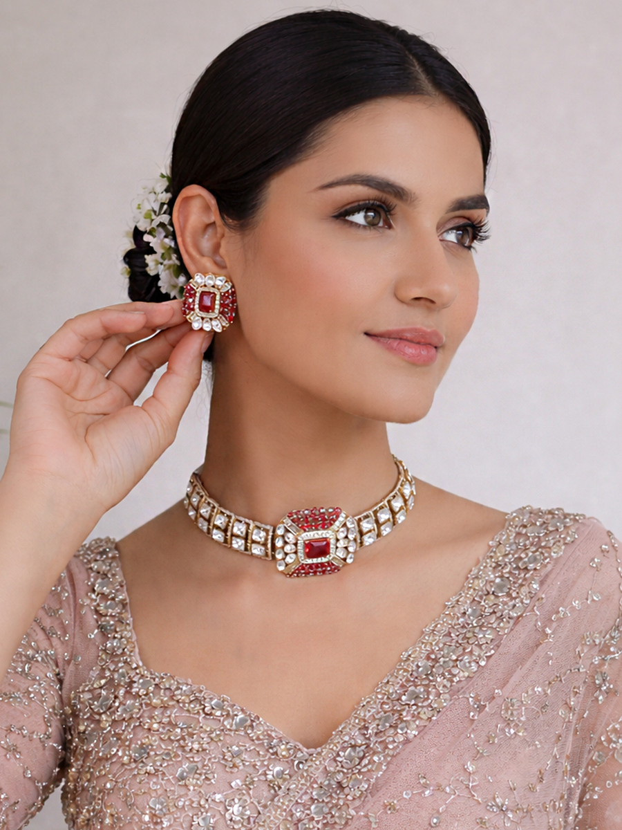 Miyana Choker Necklace Set