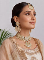 Aadhya Necklace Set-Gold
