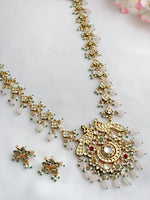 Jaisalmer Long Necklace Set-Multicolor
