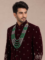 Aarav Necklace - Green