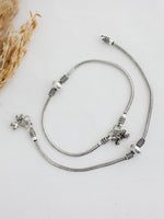 Norika Anklet Payel-Silver