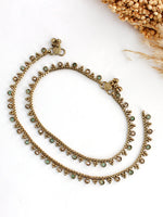 Ramsha Anklet Payal- Mint Green
