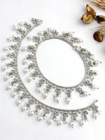 Rubina Anklet Payal-Silver