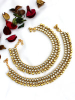 Pakhi Anklet Payal - Pearl