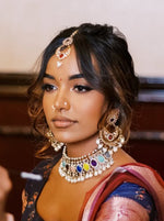Akansha Necklace Set-Multicolor