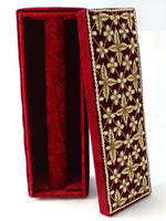 1 Row Bridal Choora Bangle Box-Maroon