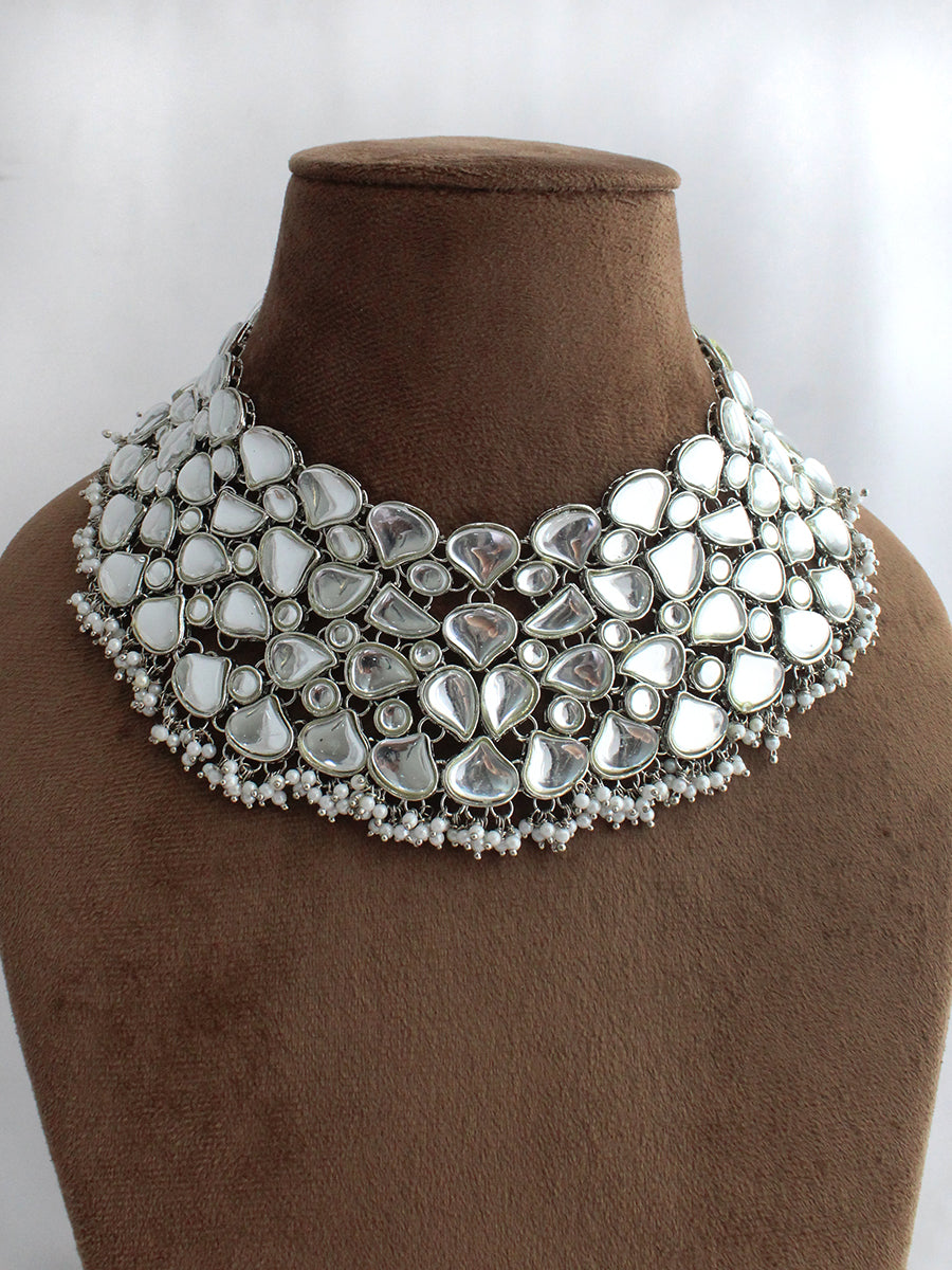 Kavya Bridal Set-Silver