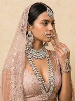 Kavya Bridal Set-Silver