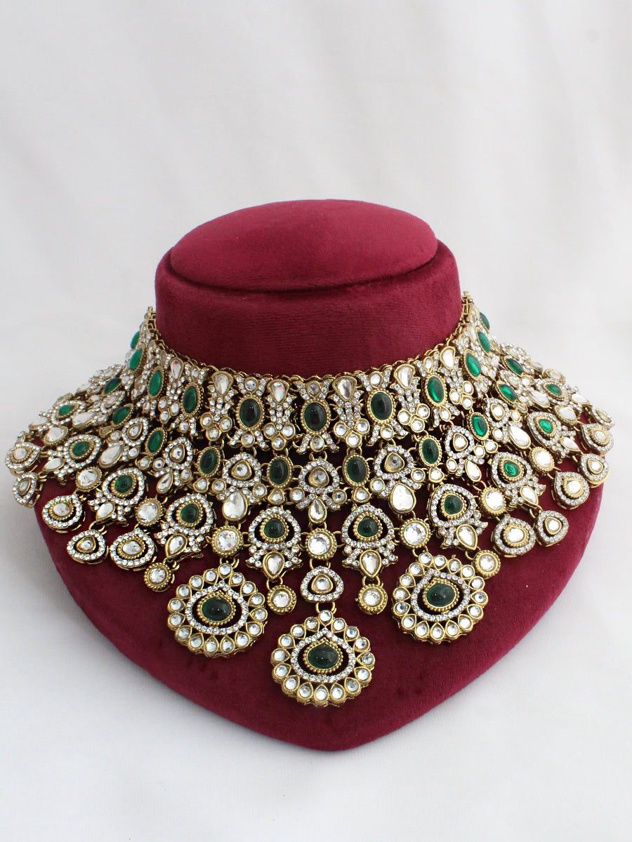 Antra Bridal Set-Green