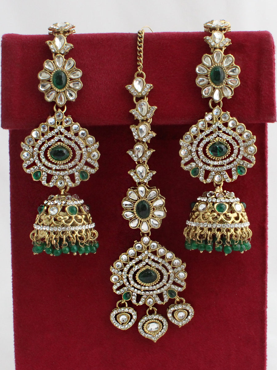 Antra Bridal Set-Green